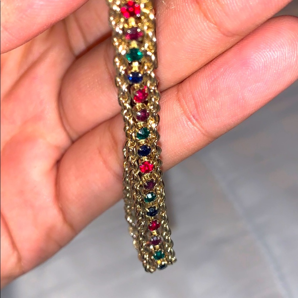 Real gemstones / birthstones bracelet - Picture 3 of 6